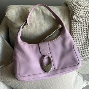 Lavender Bvlgari Shoulder Bag